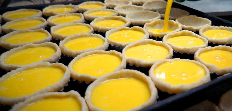 You'll learn how to make egg tarts!